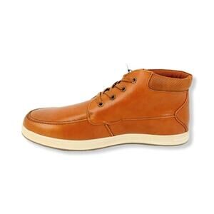 Men Brown Leather Chukka Ankle Boots 10.5 Fall Classic Preppy Casual Outdoors